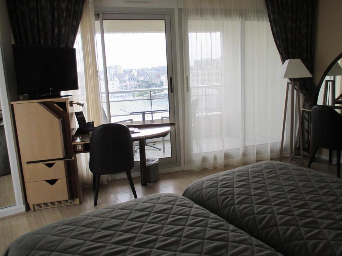 Le Crystal Dinard Plage ภายนอก รูปภาพ