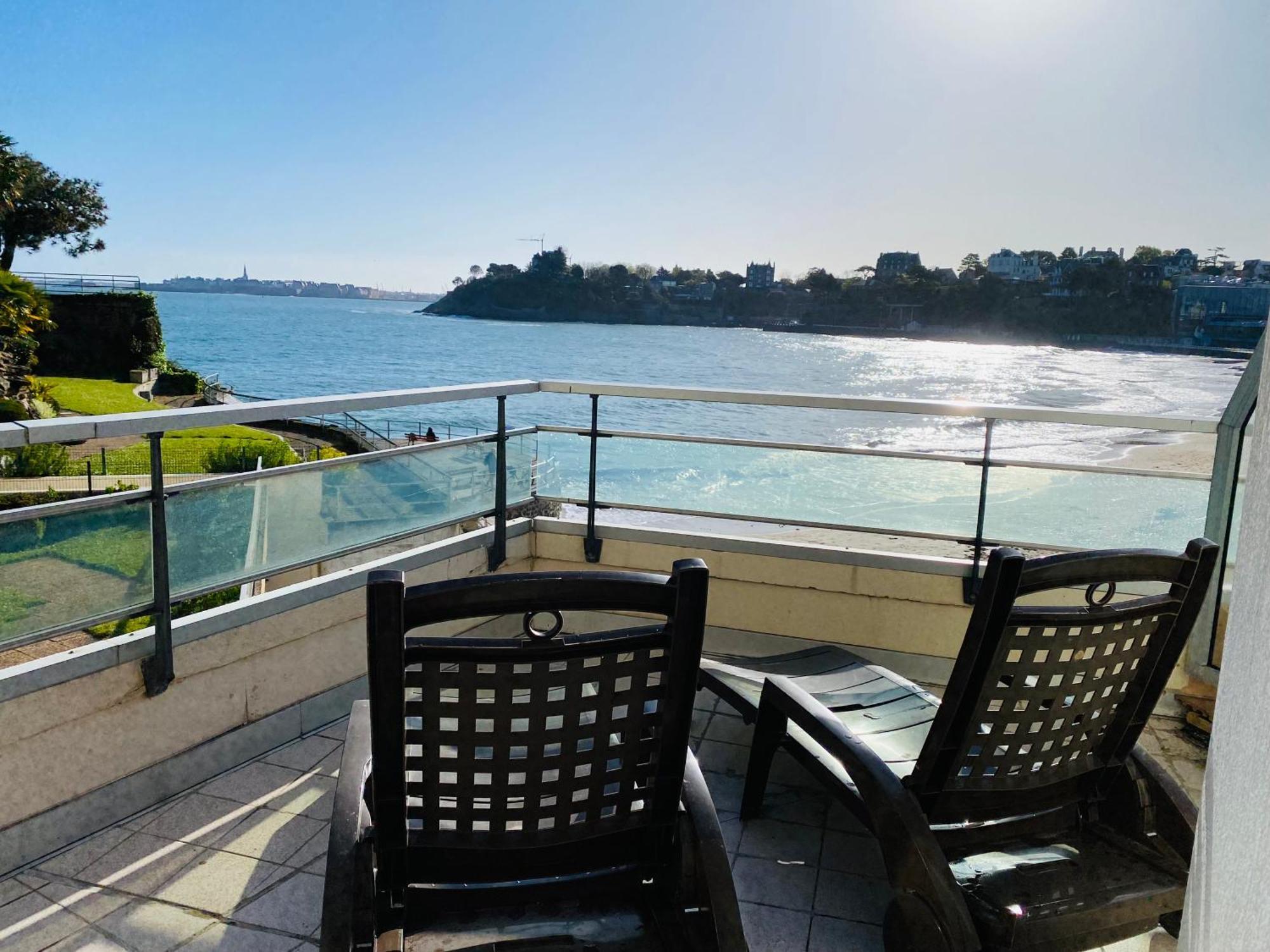 Le Crystal Dinard Plage ภายนอก รูปภาพ